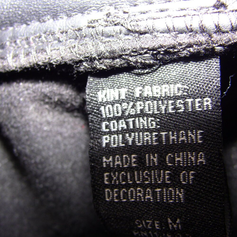 Telepatia Black Pleather Studded Skort - NWT - size M - Picture 4 of 11